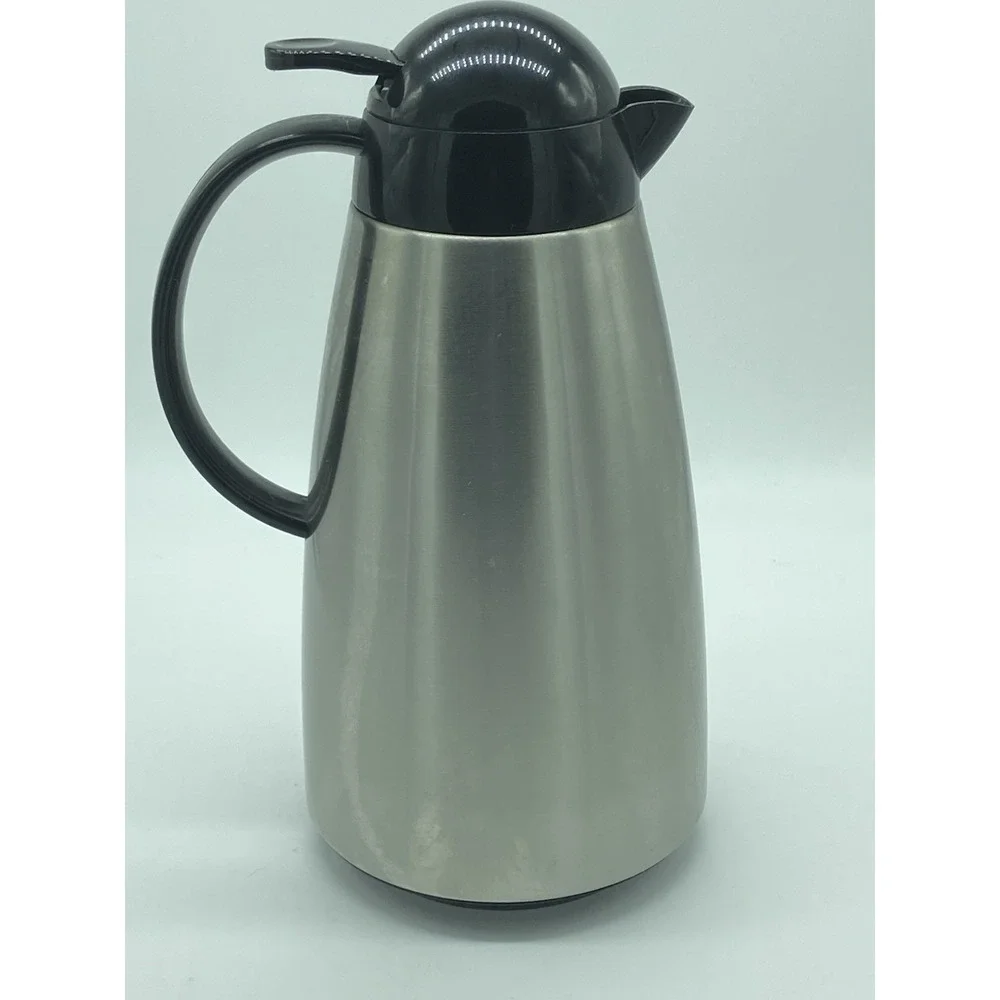 Gevalia Thermal Carafe Coffee Pot Stainless Steel‎ 1 Quart Server Pitcher